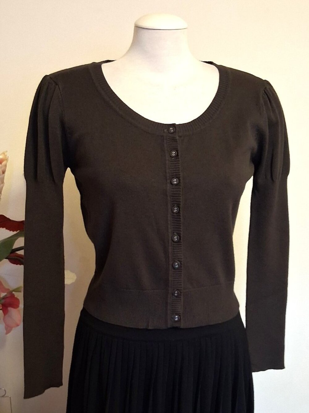 NWOT Soyaconcept Luxury rCardigan Sweater Premium Quality Structured Knitwear
